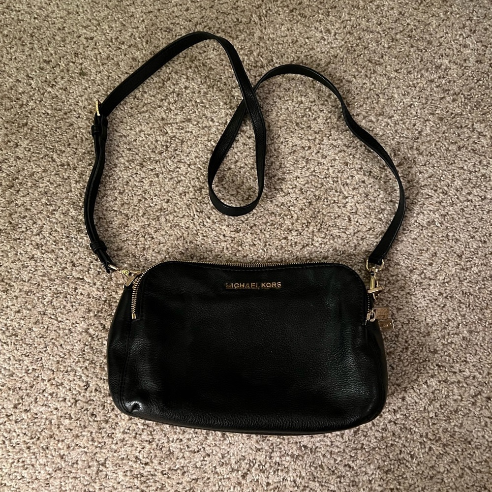 Michael Kors pebble leather cross body